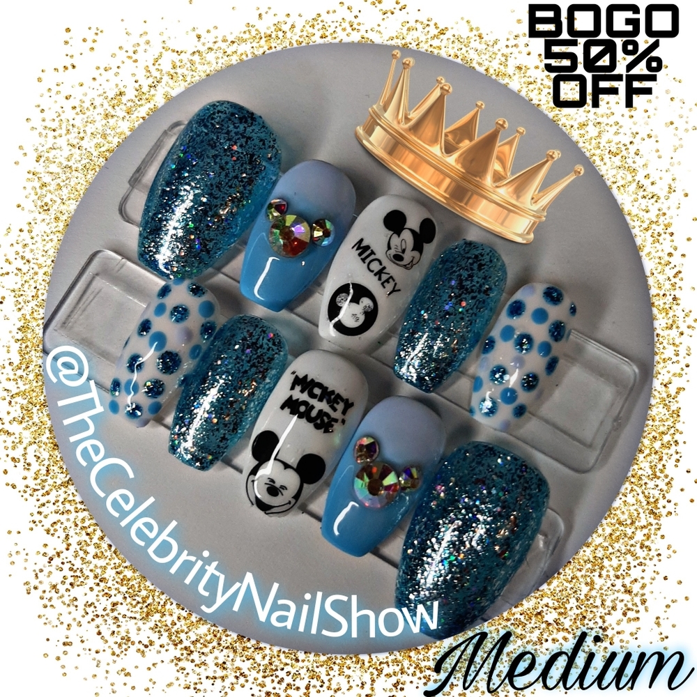 MAGIC MANI press on nails DISNEY'S ICE